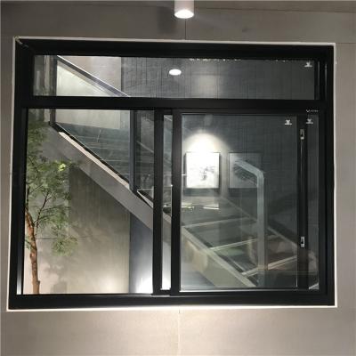 China Exterior Skyland Magnetic Screen Modern Thermally Waterproof Broken Aluminum Sliding Window With Australian Standard for sale