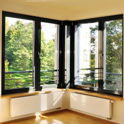 China Wholesale High Quality Solid Wood Magnetic Screen Skyland French Sliding Window With Crank Handle for sale