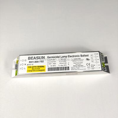 China BEASUN Electronic Preheat Start Ballast RH1-800-75U 40-75W Germicidal Lamp Electronic Ballast for sale