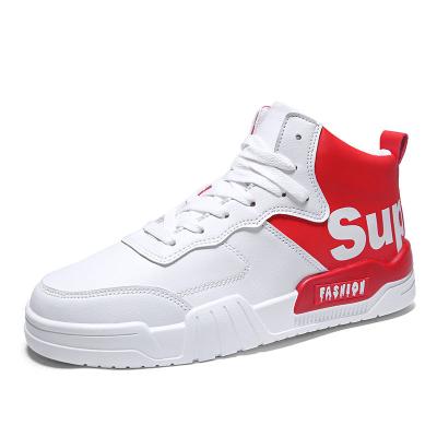 China Fashion Casual Sports Shoes , Anti Slip Basketball Shoes High Neck Design for sale