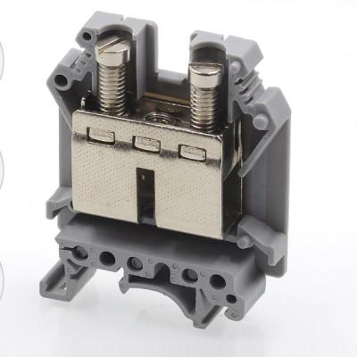 China Din Rail Fitting Terminal Block Screw UK35mm Din Type TB for sale