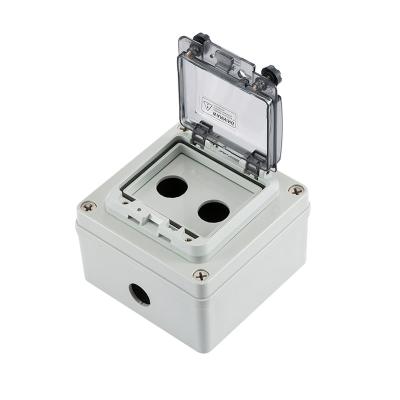 China Outside push button switch box switch control box outdoor waterproof protection box for sale