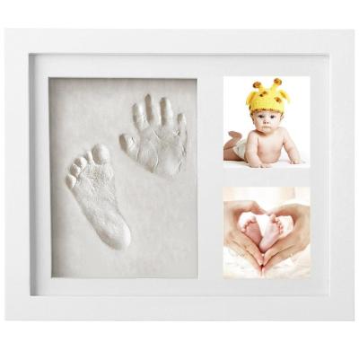 China Baby Handprint Kit of Baby Photo Frame and Footprint Photo Frame/Personalized Gift/Baby Clay Baby Photo Frame for sale