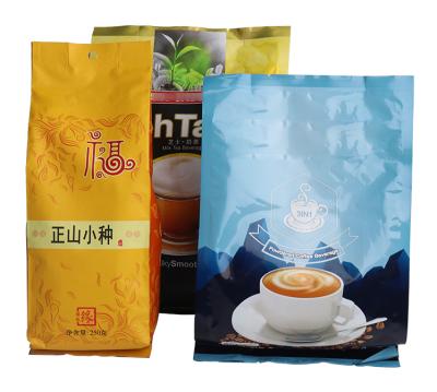 China Mylar Zipper Lock Side Gusset Cookies Snacks Chips Tea Coffee Food Resealable Personal Food Packaging Bag Moisture Proof Bag for sale