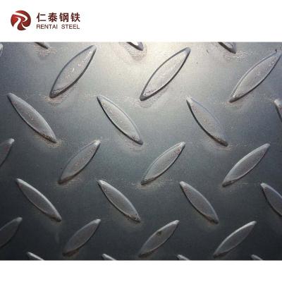 China Industry 6mm Shipbuilding Ms Carbon Tear Drop Checkered Steel Plate for sale