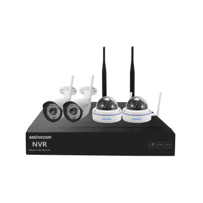 Chine Appareil-photo sans fil POE Onvif H.264 1080P d'IP de la sécurité 2MP de kit de Wifi NVR à vendre