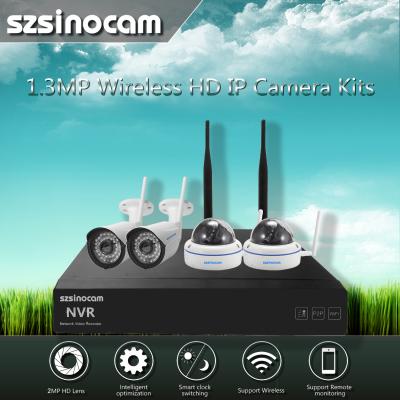 Chine Systèmes extérieurs de télévision en circuit fermé de réseau de maison de kit de télévision en circuit fermé Dvr de la FCC ROHS 2.4GHZ à vendre