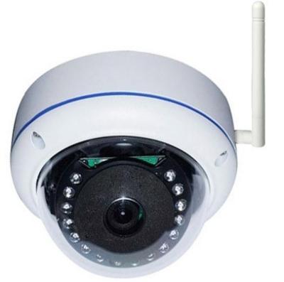 China 1.3MP Mini 720P 4mm Vandal Proof Dome Camera , Plug & Play Wireless Wifi IP Camera for sale