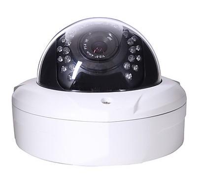 China Full HD 2 Megapixel Vandal Proof Dome Camera Video Push IP Camera For IOS / Android for sale