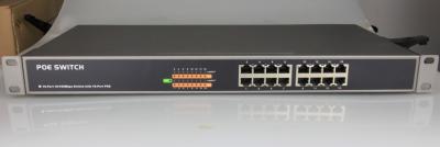 China puerto Unmanaged del interruptor 16 de Ethernet de 802.3af 10M/el 100M POE en venta