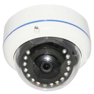 China 1MP P2P Video Push Vandal Proof Dome Camera Low Lux IP Camera For Building for sale