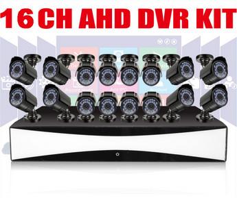 China Selbst-16CH Kamera-Bewegungs-Entdeckung CCTV DVR der Ausrüstungs-720P Kugel-AHD zu verkaufen