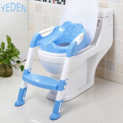 China Seat Yeden Adjustable Hot Selling Potty Ladder Toddler Portable Potty Seat and Adjustable Child Potty Ladder for sale