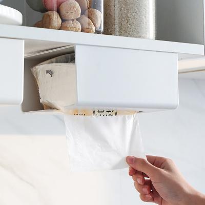 China Functional Tissue Tissue Box Lid Cover Towel Box Wall Hanging Plastic Multi Color Holder Box for sale