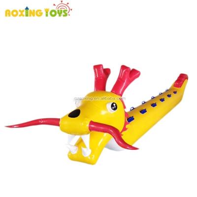 China PVC Inflatable Team Building Sports Games Dragon Regatta Fun Props For School Societies Activities Equipment Junior Adult for sale