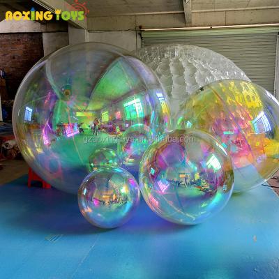 China High Quality Inflatable Oxford Mirror Ball For Promotion Party Exhibition Show Commercial Advertising Christmas Decoration for sale