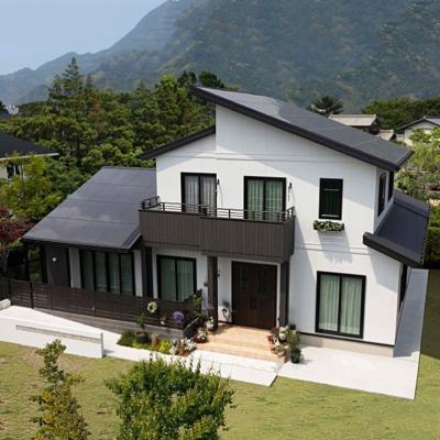 China Modern Villa Two Storey Prefab House Quick Install Steel Structure Prefab RCB Luxury System Prefab House Modern Hotel Customized for sale