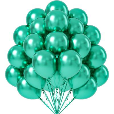 China Environmental Friendly Metallic Balloon 18 Inch Party Supplies Decorations Set Birthday Event Wedding Chrome Latex Metallic Balloons for sale