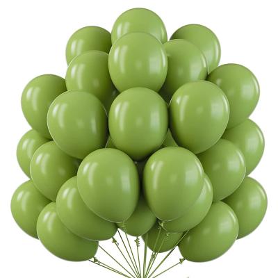 China Retro Environmental Friendly 10 Inch Color Latex Balloon Wedding Party Birthday Stage Decorations for sale