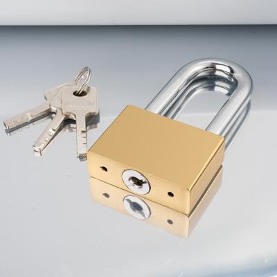 China Brass high security padlocks and keys Sample available anti-rust Sample available security brass padlock for sale