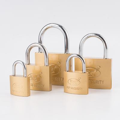 China Brass custom candados good quality anti-theft waterproof candados brass padlock for sale