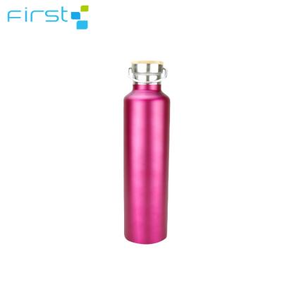 China 500ml 1000ml 750ml 17oz 25oz 33oz Dual Wall Sport Viable Portable Cheap Water Bottle for sale