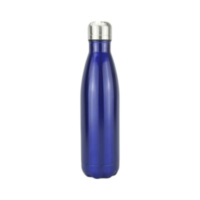 China Sustainable Cola Shaped 500ml Double Wall Stainless Steel Water Bottle Thermos Vacuum Flask for sale