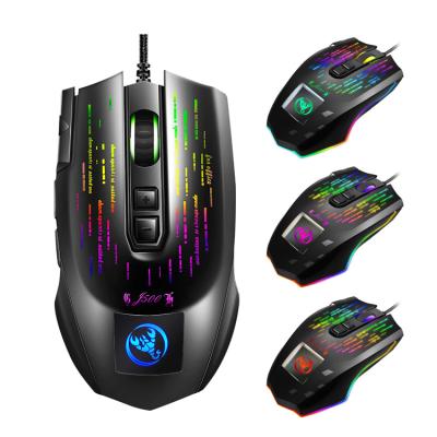 China 6000 DPI Mouse Portable Full Color LED Display RGB Gaming Mouse 3D Computer Accessories for sale