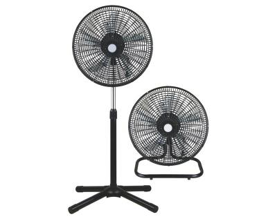 China Hotel 18 Inch Air Cooling Stand Fan With Basket Grill Industrial Pedestal Fan for sale