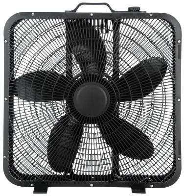 China Amazon Low Noise Warm Tent Fan 20 Inch Electric Box Fan Household Fan for sale