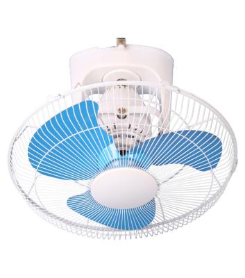 China 360 Degree Ceiling Fan 16 Inch Orbit Fan 3 PP Metal Blade Air Cooling Fan for sale