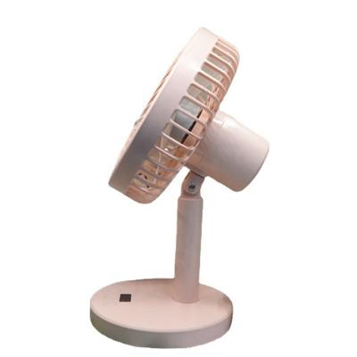 China With Time USB Folding Telescopic Fan Desktop Fan Dual Use Portable Folding Floor Fan Mini for sale