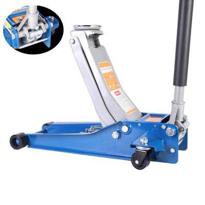 China MINGLANG Car Heavy Duty Floor Jack Lift Specialized Production 4 Ton With Double Pump IRON Material for sale