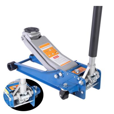 China MLQW-1007 Car Heavy Duty Floor Jack 3-4 Ton Hydraulic Trolley  75-500MM Lifting Range for sale