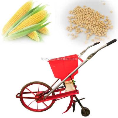 China Hot sale hand push corn soybean agricultural seeder or planter in China for sale