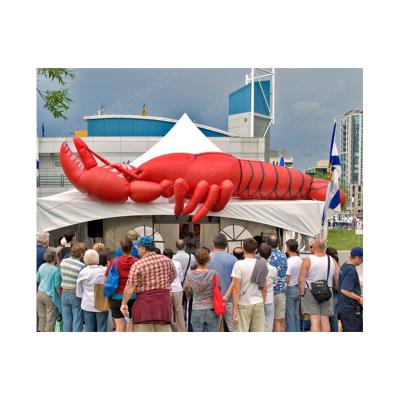 China 2020 Hot Selling Oxford Cloth Giant Inflatable Lobster, Inflatable Shrimp, Inflatable Crayfish For Advertising for sale