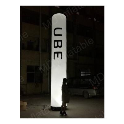 China Decoration for Events Color Changing Inflatable LED Pillar, Inflatable Column, Inflatable Prism Light Tower for Decoration for sale