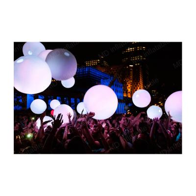 China 0.25mm PVC Hot Selling Inflatable PVC Led Crowd Light Party Ball Inflatable Zygote Balls for sale