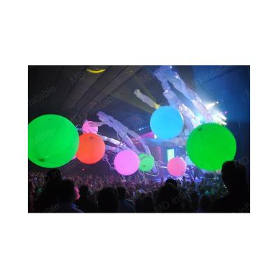 China Decoration for events factory direct inflatable ball with led and inflatable led ball dmx for party/event/concert for sale