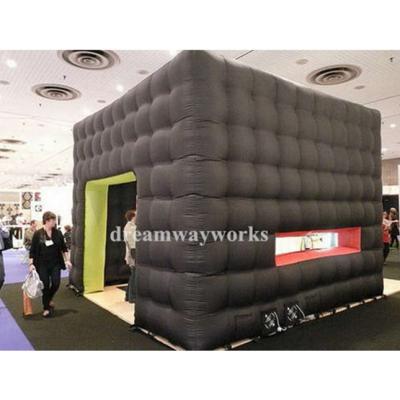 China Oxford Cloth Customized 5x5x5m Inflatable Cube Tent , Inflatable Cube Tents For Events And Promotion for sale