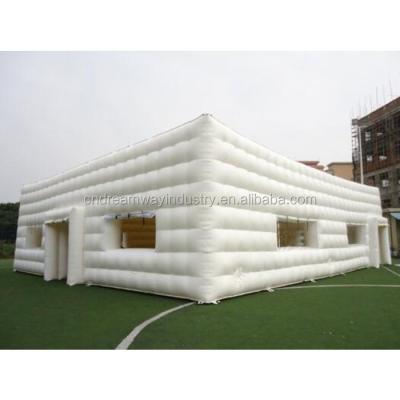 China 2022 Best Hot Sale PVC Tarpaulin Inflatable Construction Tent, Inflatable Cube Tent, Big Inflatable Tent For Outdoor Event for sale