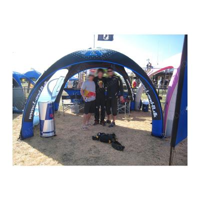 China Outdoor PVC Tarpaulin Tent + Large Inflatable Inflatable Party Cloth Tent, Outdoor Inflatable Tent for sale