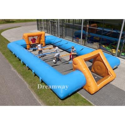 China PVC tarpaulin commercial grade inflatable human foosball, inflatable human table football for sale for sale