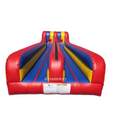 China Commercial PVC Tarpaulin Bungee Runinflatable Inflatable Bungee Basketball / Inflatable Sports Game for sale