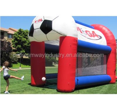 China 2022 commercial hot sale PVC tarpaulin inflatable football carnival game, inflatable carnival games for events for sale