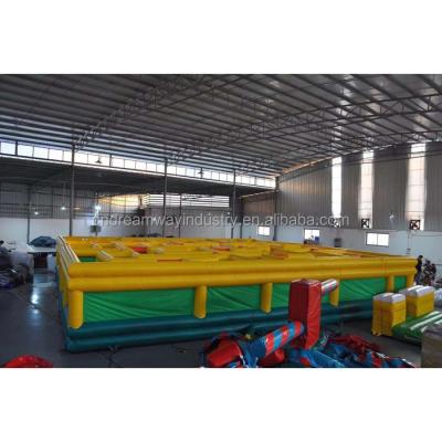 China Commercial pvc tarpaulin outdoor inflatable lazer maze, inflatable maze games for sale for sale