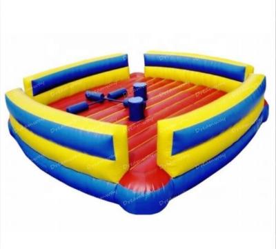 China Vinyl 0.55mm PVC Tarpaulin Jousting Arena / Ring Pit Interactive Module For Sport Game for sale