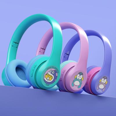 China Wireless earphone (can use wired also) bluetooth earphones kids On-ear 85db volume limit wireless flexible headband hearing protection for sale