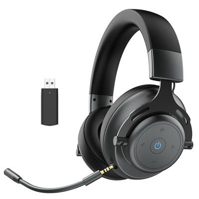 China 2.4G Wireless Headband Headset 7.1 Noise Canceling Mobile Gaming Earphone for sale