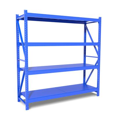 China Manufacturer Factory of corrosion protection 100-500 kilograms loading capacity light/medium duty warehouse rack for sale for sale